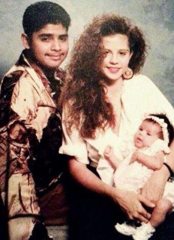 Ricardo Joel Gomez with his former wife, Mandy, and daughter Selena 